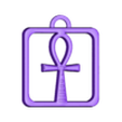 anch cross.stl Ancient Egypt eye hours  ankh cross symbol pendant
