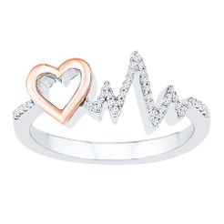 RG27009 (2).jpg STL file Exclusive 3D Jewelry CAD Design Of Heart Ring・3D print design to download