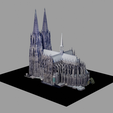 Dom1.png STL-Datei Kölner Kathedrale・3D-druckbares Modell zum Herunterladen
