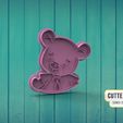 Osita2.jpg Osita Little Bear Cookie Cutter M2