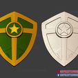 Captain_America_Hail_Hydra_Shield_3dprint_08.jpg Captain America Hail Hydra Supreme Shield - Marvel Cosplay 3D print model