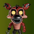 foxxy.png nightmare foxy - funko pop