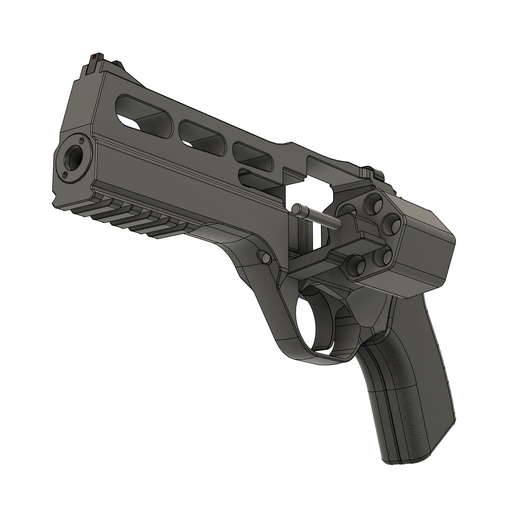 キアッパライノ 3Dプリント 🦏 Chiappa Rhino 20DS - High-Detail 3D Printable Replica