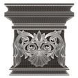 Wireframe-High-Carved-Capital-01102-6.jpg Collection Of 500 Classic Elements