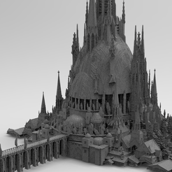 untitled.2026.png Archivo OBJ Estructura del Gran Palacio Hyborian del desierto・Objeto de impresión 3D para descargar