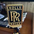 RollsRoyce.jpg Rolls Royce Vintage logo sign