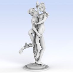 untitled.1416.jpg Free STL file Mercury Abducting Psyche at The Louvre, Paris・3D print design to download