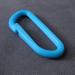 Simple Carabiner Clips - Style them your way! by GlennovitS 3D, Download  free STL model