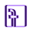facebook.stl Social Networks cookie cutter set.
