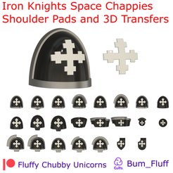 Iron-Knights-Shoulder-Pads-v3-2.png Iron Knights Space Chappies Shoulder Pads and 3D Transfers