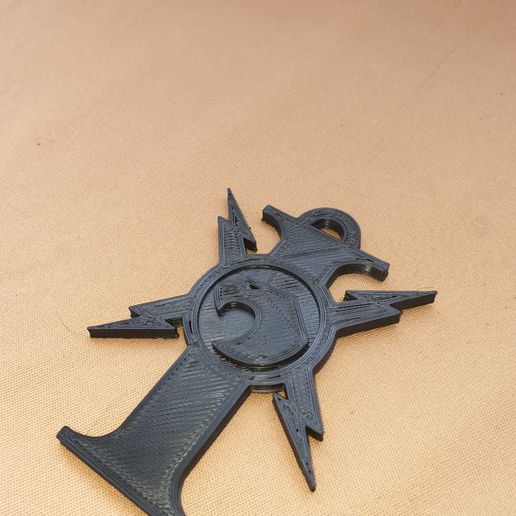 Adeptus Custodes Big Keychain 3D model