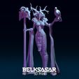 08.jpg Female Wendigo Pose 3 3D print model