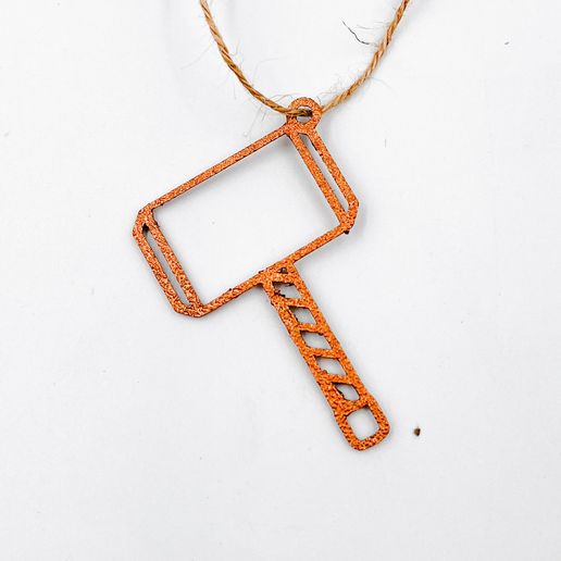 Thor hammer PENDANT NECKLACE JEWELRY EARRINGS 3D model