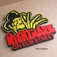 nightmare-elm-street-pesadilla-terror-miedo-pelicula-cartel-letrero.jpg Nightmare on Elm Street, Nightmare in, Horror, Fear, Panic, movie, Poster, Sign, Signboard, Logo, Freddy Krueger