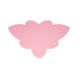 Untitled.png Flower Leaf 1 Clay Cutter - STL Digital File Download- 14 sizes and 2 Cutter Versions, Earrings, Brooch, Pendant, Hair barrette