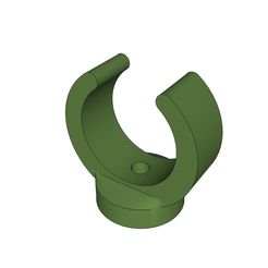 Vue_3D.jpg Clip for flexible pipe Ø24mm / Clip pour tuyau Ø24mm