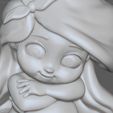 18.jpg 3D-Datei ARIEL BABY LITTLE MERMAID PRINCESS DISNEY CHARACTER CUTE 3D-Druck Modell・Design für den 3D-Druck zum Herunterladen