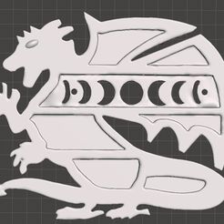 dragon-crystal-display-B.jpg Archivo STL pantalla de cristal de dragón・Modelo para descargar y imprimir en 3D