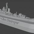 Bagley-class-02.png USN Bagley-Class Destroyer