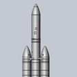 d4tb8.jpg Delta IV Heavy Rocket 3D-Printable Miniature
