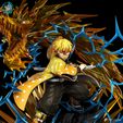 05.jpeg Zenitsu x Flaming Thunder God DEMON SLAYER STL - Ready for 3D Printing
