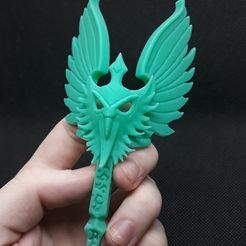 1.jpg STL file Rune staff・3D printable model to download