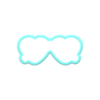 1.png Heart Sunglasses Cookie Cutters | Standard & Imprint Cutters Included | STL Files