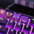gengars_keycaps_01.jpg gengar family Keycaps - Mechanical Keyboard