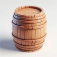 _99c43b79-b864-4384-b679-6302f2da0385.jpeg Wood Wine Drum 3D Print – Decorative Showpiece Model