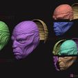 11.jpg KRO Eternals Mask - Villain Deviants Helmet - Marvel comics 3D print model