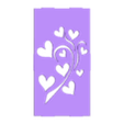 LoveLantern_PANEL_hearts-vine.stl Love Lantern - additional content