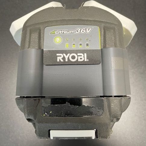 IMG_2427.JPEG Spacer 40mm for conversion 2x RYOBI 18V battery --> 36V battery