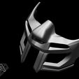 8.jpg Gladiator mask lion style 3D print model