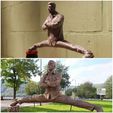 20220106_221509.jpg Файл STL Статуэтка JCVD・3D-печатная модель для загрузки