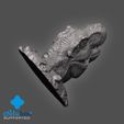TREX_head_break6.jpg 3D Printable Wall Busting Trex Head