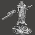4.jpg Sisters Priest with Vindictor Arm Print at 107% Scale