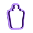 pocion1.stl Potion Bottle Shaped Cookie Cutter Bundle