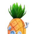 SpongeBobHouse.png A casa de ananás do SpongeBob Squarepants