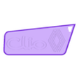 LLAVERO RENAULT CLIO v1.stl RENAULT CLIO SCHLÜSSELANHÄNGER