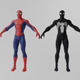 Spiderman0019.png Spiderman Lowpoly Rigged