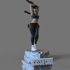 photo_2022-09-06_13-31-05.jpg STL file CASSIE CAGE- MORTAL KOMBAT・3D print design to download