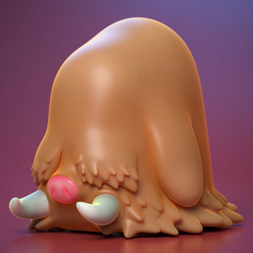 High Quality Piloswine Miniature - 3D Printable STL Model For Tabletop Gaming and Display 3D model preview