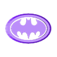 batman_logo_black_outer_ring_for_2_colour_printer.stl Batman logo Black outer ring for 2 colour printer