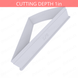 1-8_Of_Pie~5in-cookiecutter-only2.png Slice (1∕8) of Pie Cookie Cutter 5in / 12.7cm