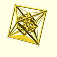 24-cell_complet_V2_04.png THE HYPERGRANATOEDRY(# 3DSPIRIT) Maths Art Design