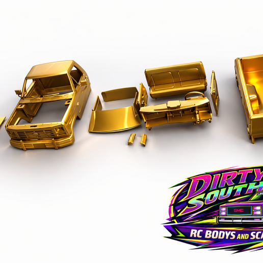 1980s FORDF150 RC BODY