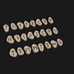 runes.png Runes viking alphabet tokens