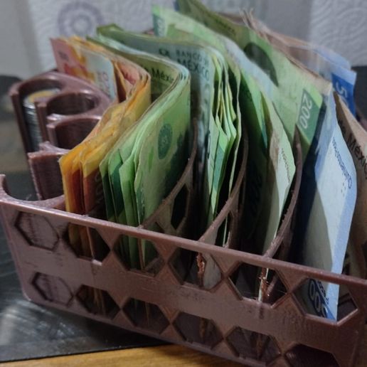 Mex Coin Organizer 3D model