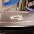 2_Box_on_Ender.png 3d Printer Bed Calibration Model for Ender 5