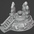 ALTAR-SHRINE-RUNES3.jpg Wizards / Druids altar with shrines and Cauldron